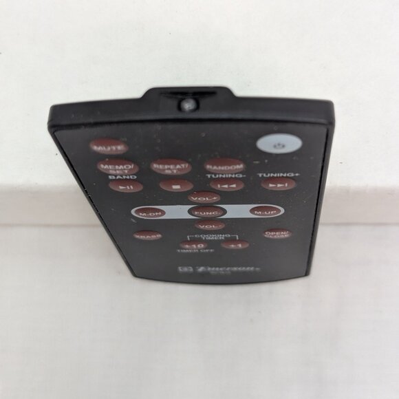 Emerson Replacement Audio System Remote Control Model RC1612 Black - Picture 4 of 6